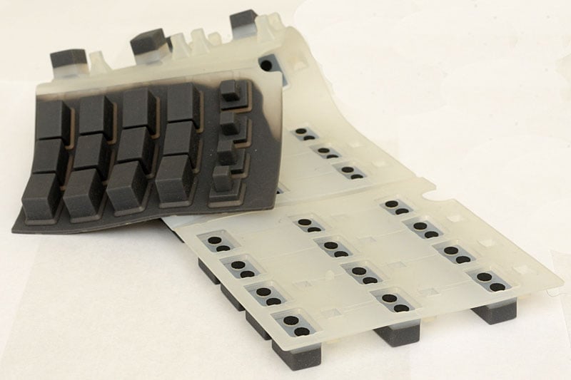 SiliconeRubberKeypadsWithCarbonPills Rubbertech