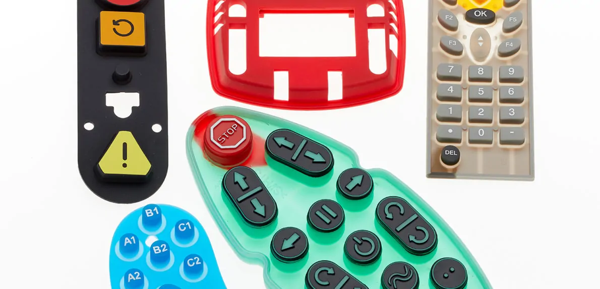 Assorted Rubber Keypads