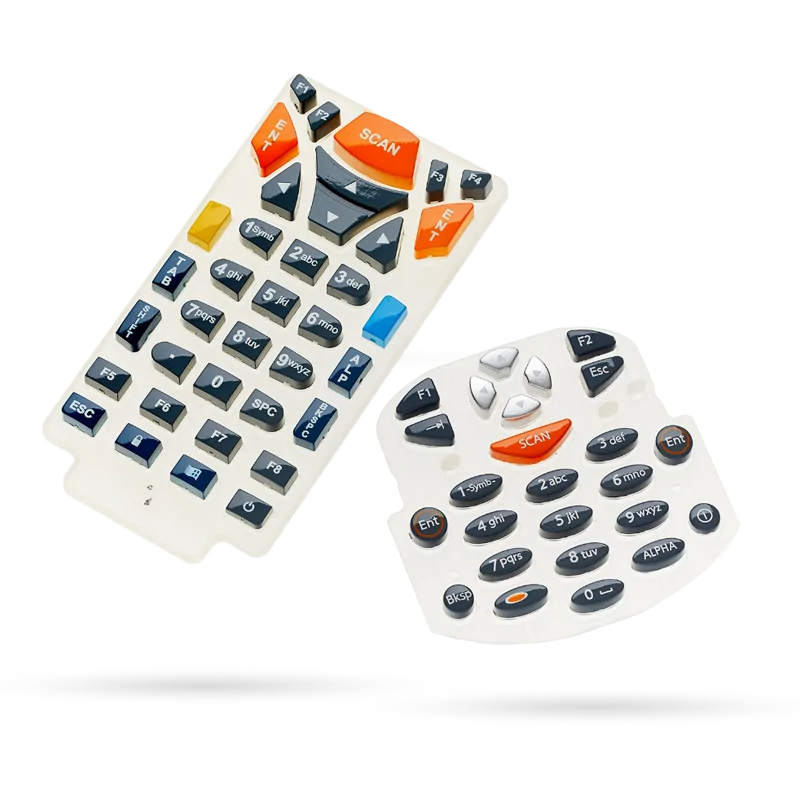 Custom rubber keypads by Rubbertech