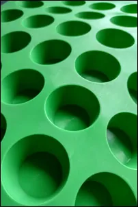 Silicone Food Tray Detail